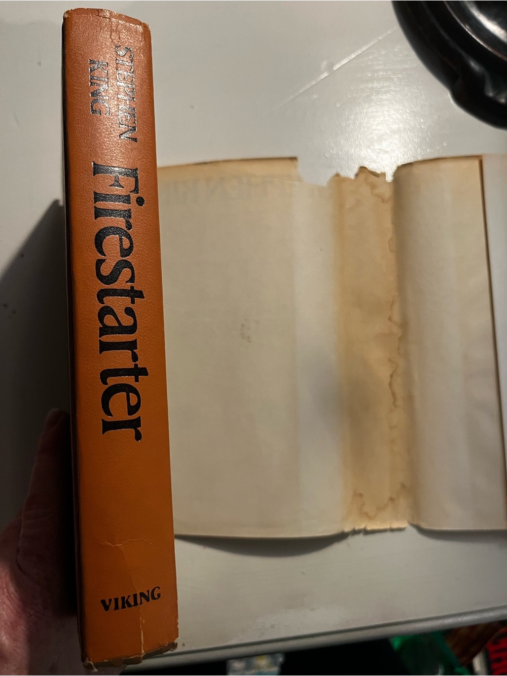 Stephen King Firestarter Hardcover Book - Picture 6 of 9